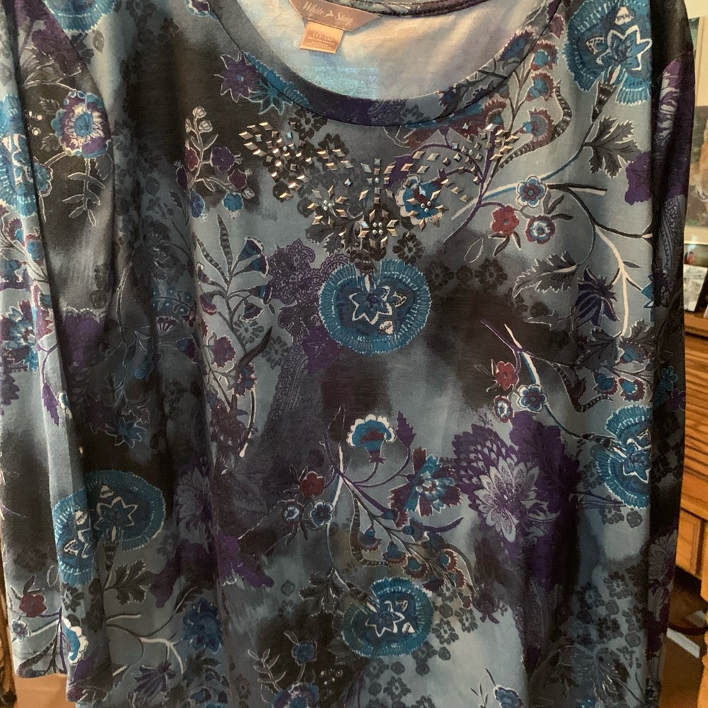 White stag women top 3/4 sleeves,